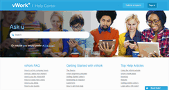 Desktop Screenshot of help.vworkapp.com