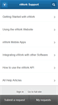 Mobile Screenshot of help.vworkapp.com